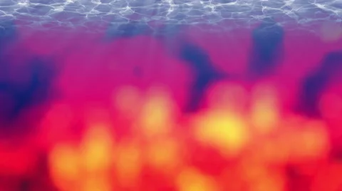 Fire under water 4K, seamless loop. 스톡 동영상 50086396