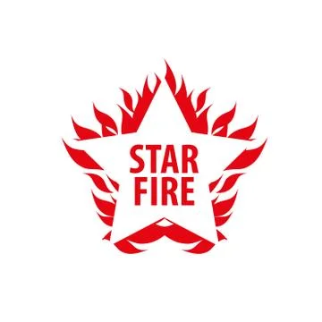Fire vector logo 스톡 일러스트