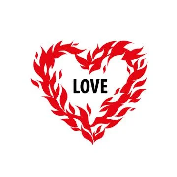 Fire vector logo イラスト素材