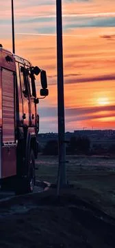 Fire vehicle 写真素材