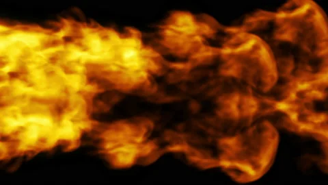 Fire vertical design on black Background. Footage element for film ads and mo 스톡 동영상 150098706