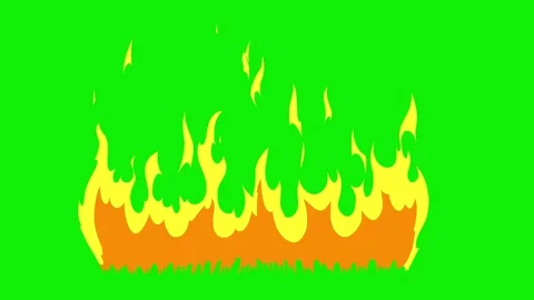 Fire, video of fire flames and smoke, Flickering Candle Flames Chroma Key Stock Footage 315356181