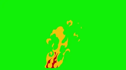 Fire, video of fire flames and smoke, Flickering Candle Flames Chroma Key Video stock 315356492