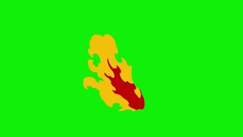 Fire, video of fire flames and smoke, Flickering Candle Flames Chroma Key 動画素材 315356509