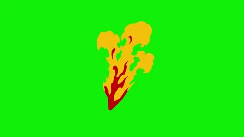 Fire, video of fire flames and smoke, Flickering Candle Flames Chroma Key Video stock 315356512