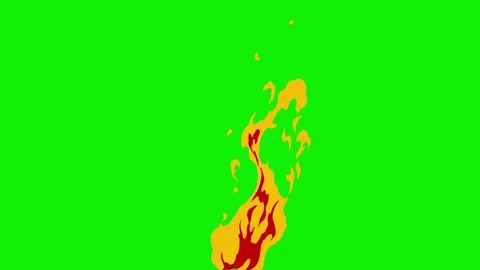 Fire, video of fire flames and smoke, Flickering Candle Flames Chroma Key Stock-Footage 315356518
