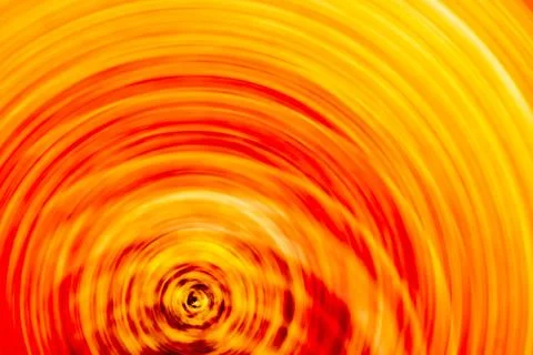Fire vortex. Abstract fire tornado, inside view. Swirled fire Stock Photos