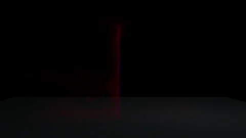 Fire vs Blue Smoke Video stock 73603338