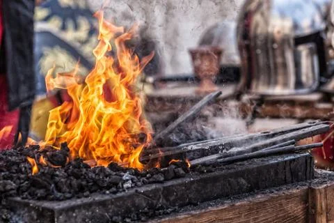 Fire vs Water Stock Photos