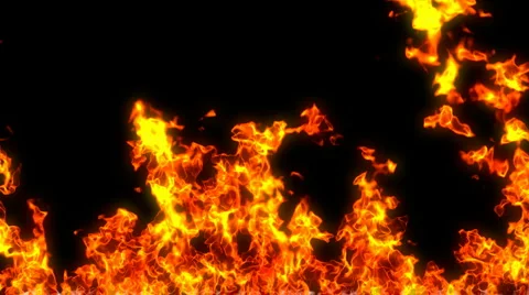 Fire wall Stock Footage 6092380