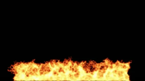 Fire Wall Stock Footage 11625608