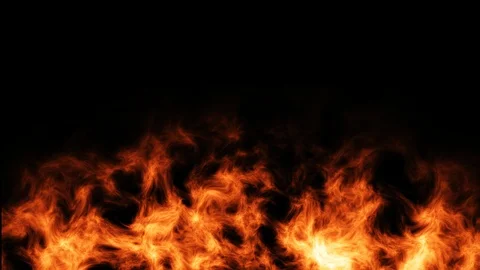 Fire wall in slow motion Stockbeeldmateriaal 98572663