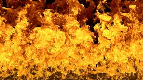 Fire Wall VFX Stock Footage 117219088