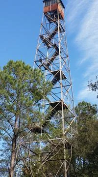 Fire watch tower Stock Photos