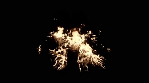 Fire on Water 01 Stock Footage 150191553