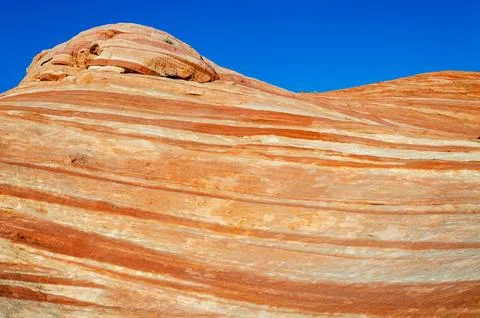 The Fire Wave at Valley of Fire State Park Stock Photos