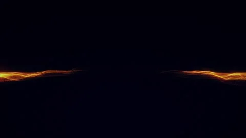 Fire Waves background Video stock 303292884