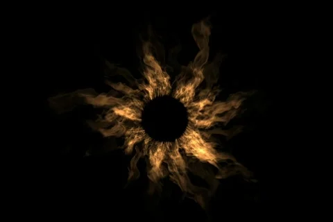 Fire wheel Stock Footage 306649