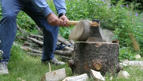 Fire wood Stock Footage 11405410