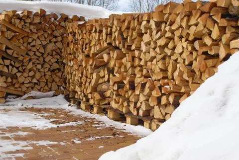 Fire wood Stock Photos