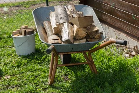 Fire wood Foto stock