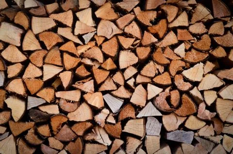Fire wood stack Фото