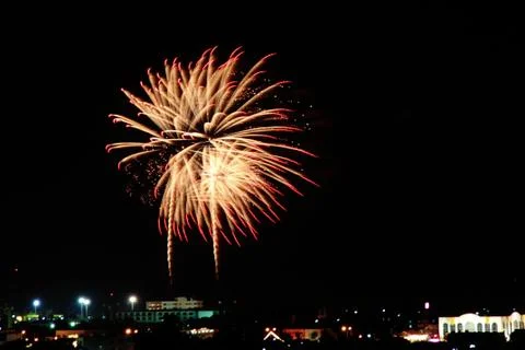 Fire work at Stock Photos