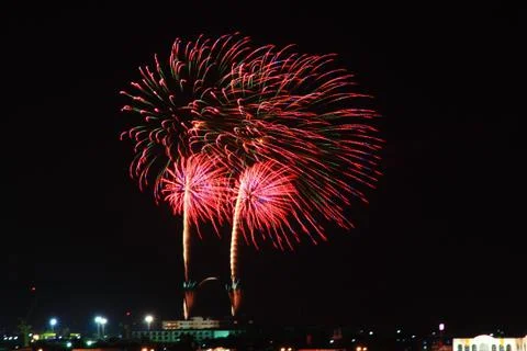 Fire work Stock Photos