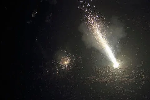 Fire work Stock Photos