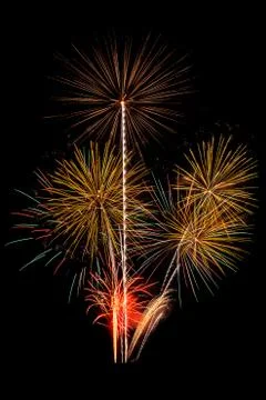 Fire work Stock Photos