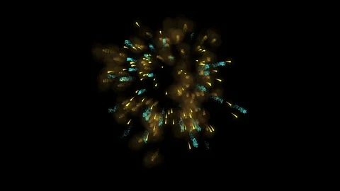 Fire Work With Trails Pack Vidéo 104236472