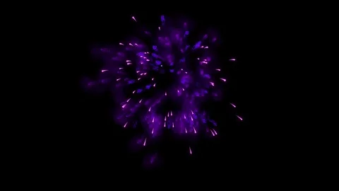 Fire Work Without Trail Pack 스톡 동영상 104237146