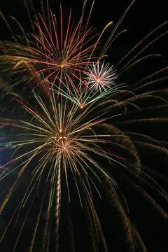 Fire Works 8 Fotos Stock