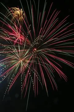 Fire Works 9 Fotos Stock