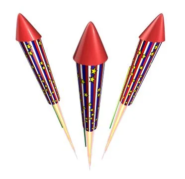 Fire works Foto stock