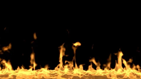 Fire for Youtube End screen #2 Stock Footage 105420465