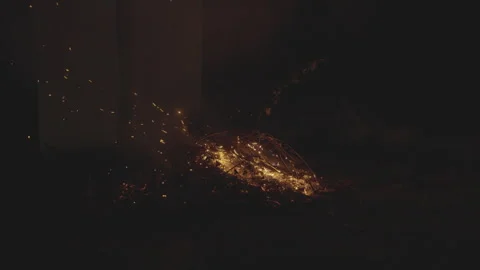 Fire_1_120FPS_SLOG3 Stock Footage 298638809