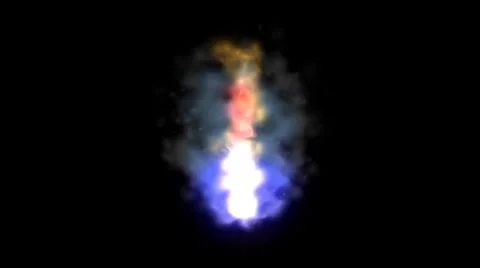 Fire+Alpha Stock Footage 41205248