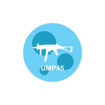 Firearms icon vector Stock Illustration