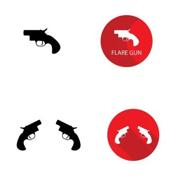 Firearms icon vector Stock Illustration