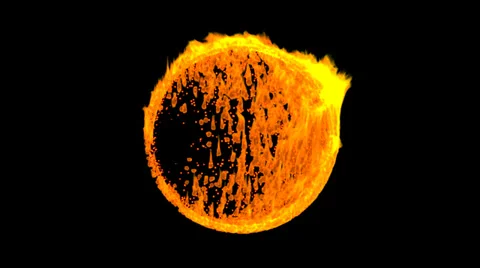 Fireball (46.67° from Back Side) Video stock 33803531