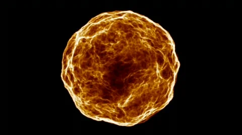 Fireball + Alpha 720p HD Loopable Stock Footage 608803