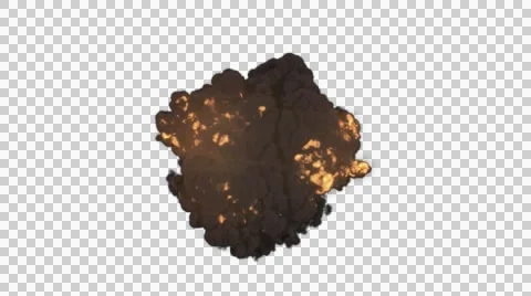 Fireball Explosion 3K Stock Footage 51541568