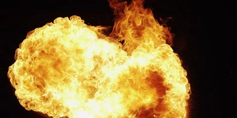 Fireball Stock Footage 100655825