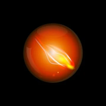 Fireball Stock Illustration