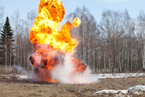 Fireball 写真素材