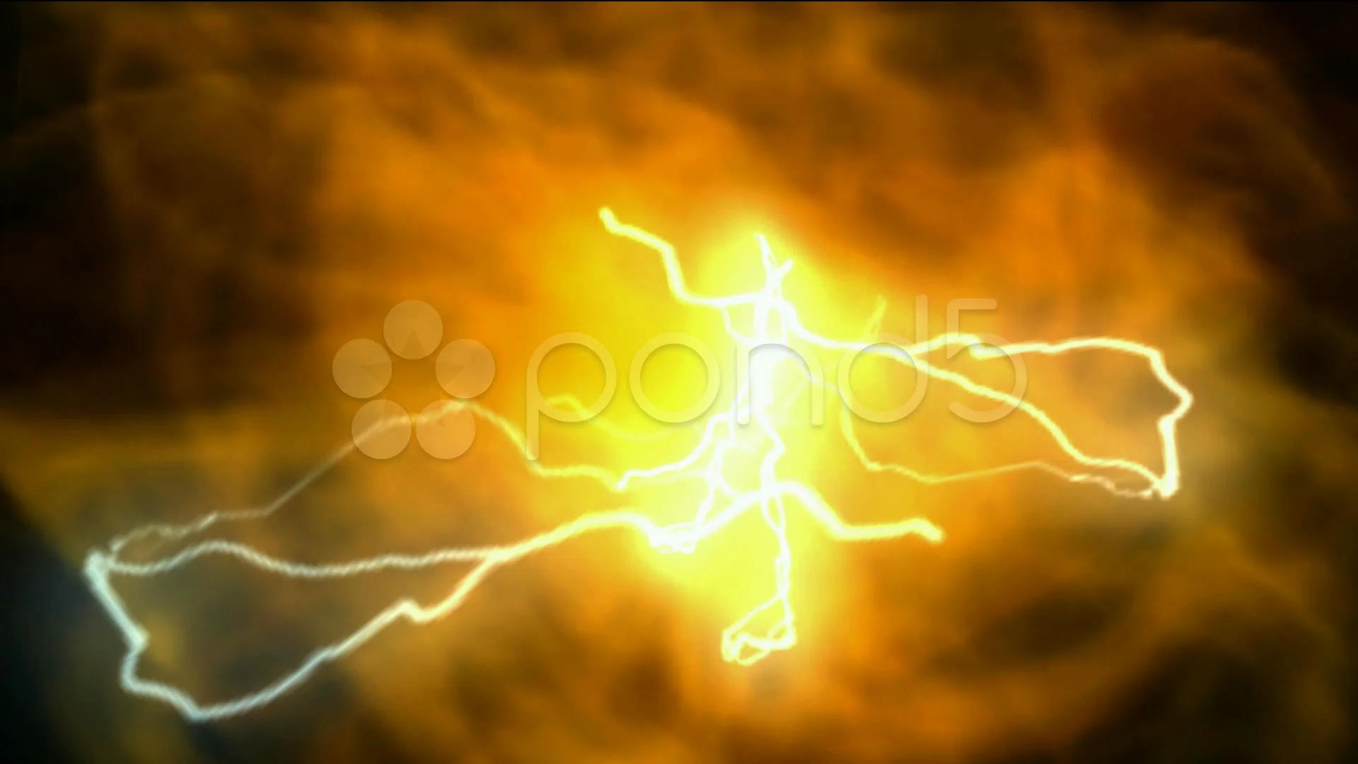 Fireball power energy lightning,science ... | Stock Video | Pond5