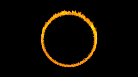 Fireball Still Rotations Video stock 33827284