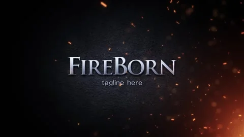 Fireborn Logo or Text Intro Catálogo de After Effects