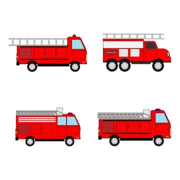 FIRECAR Stock Illustration